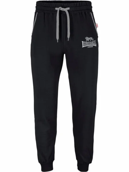 LONSDALE Hlače črna