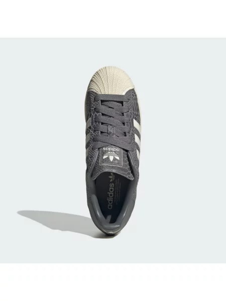 Tenisky adidas Superstar II Grey Four/ Core White/ Crew White EUR 40 bílé
