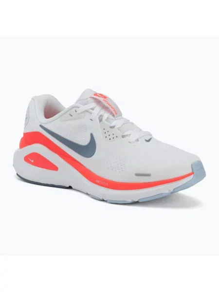 Încălțăminte de alergare pentru femei Nike Structure 26 white/hot lava/hydrogen blue/ashen slate alb
