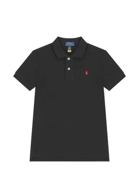 Koszulka polo dziecięca Polo Ralph Lauren czarna