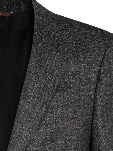 Costum Canali de lână gri