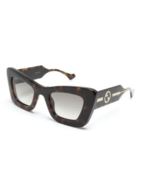 Saulės akiniai Gucci Eyewear ruda