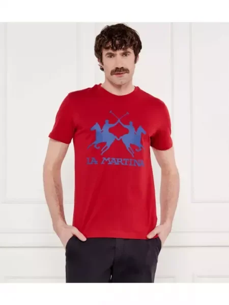La Martina Tricou roșu