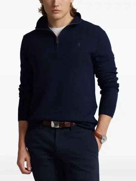Tricou polo Polo Ralph Lauren cu autograf cu 5 buzunare în carouri gri