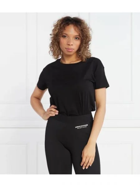 Armani Exchange Tricou negru