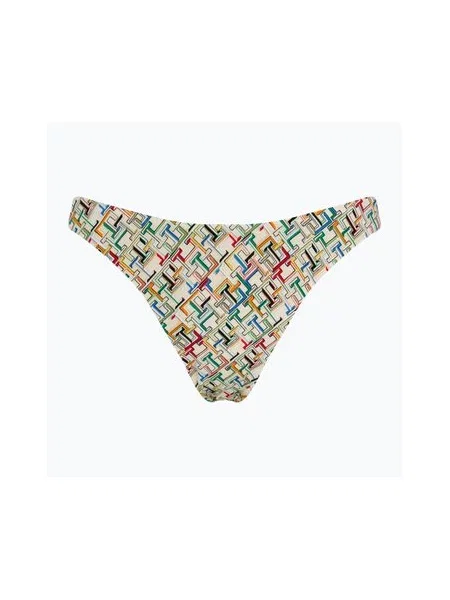 Бязевий купальник Tommy Hilfiger Cheeky High Leg з декількома монограмами внизу