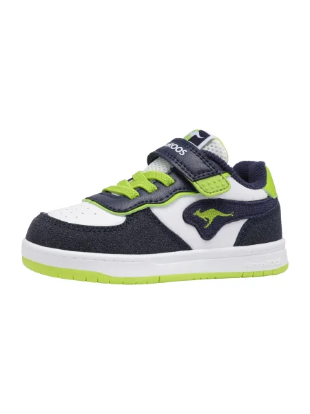 Sneakerși copii Kangaroos alb