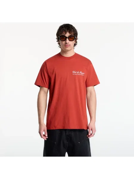 Тениска Carhartt WIP S/S Cloud Heart T-Shirt UNISEX Oxide Red XL червено