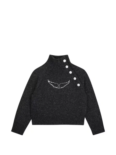Sweter dziecięcy Zadig & Voltaire czarny