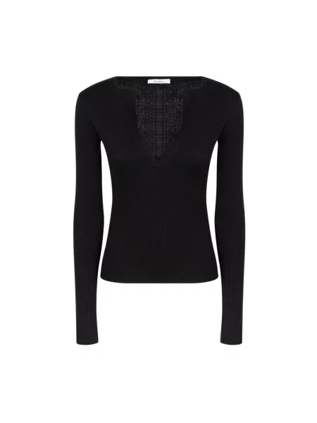 Sweter Max Mara z kaszmiru czarny