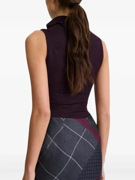 Top Smythe fără mâneci violet
