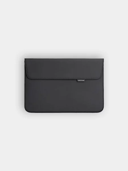 Кожаная сумка для ноутбука Mark Ryden черная