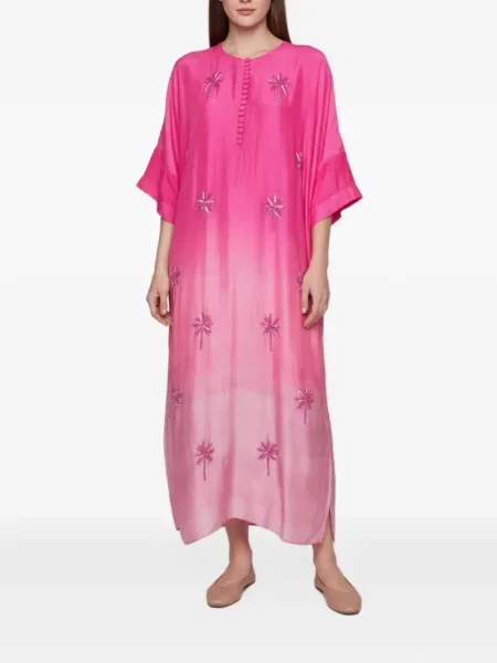 Rochie maxi Sanah Yasin roz