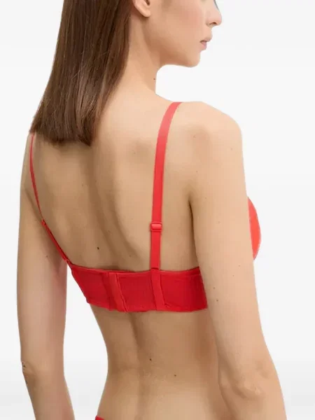 Sutien Chantelle din dantelă roșu
