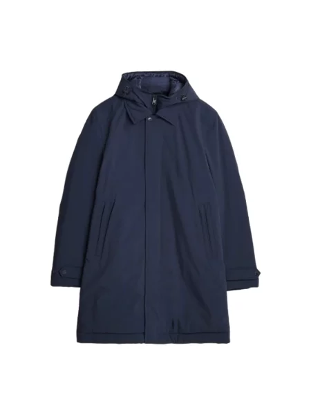 Parka Woolrich niebieska