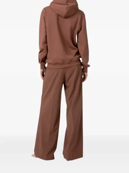 Пуловер Hinnominate с качулка кафяво