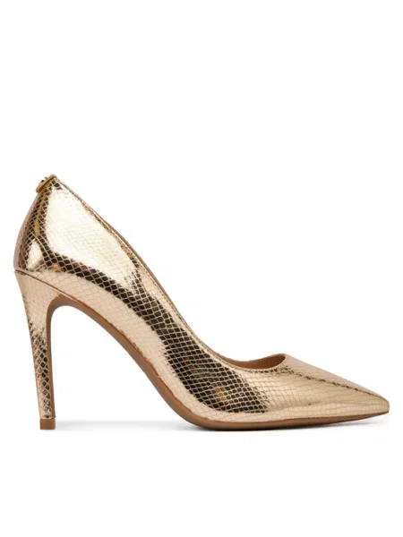 Туфли Michael Michael Kors на шпильке золотые