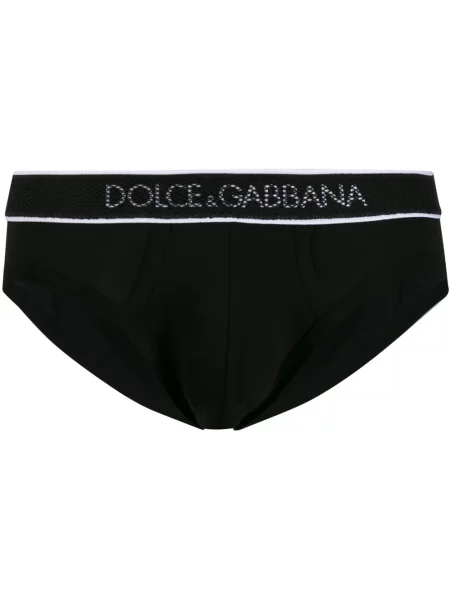Boxeri Dolce & Gabbana plasă cu autograf negru
