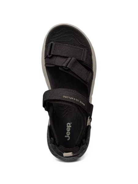 Sandale Jeep cu bretele gri