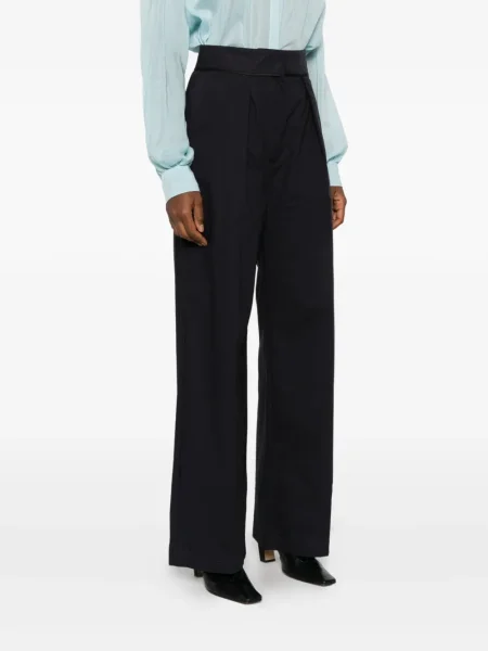 Pantaloni Forte_forte plisate negru