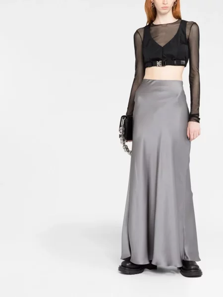 Palaidinė be rankovių Givenchy su sagtimis juoda