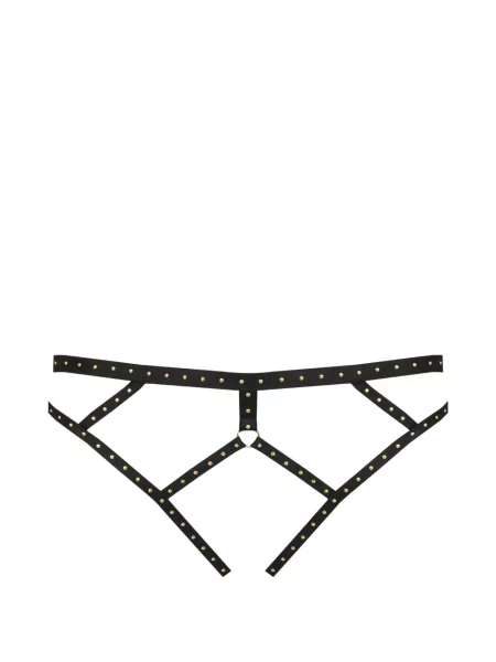Chiloți briefs Maison Close cu tepi negru