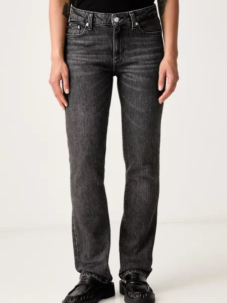 Tommy Jeans blugi slim fit pentru femei negru