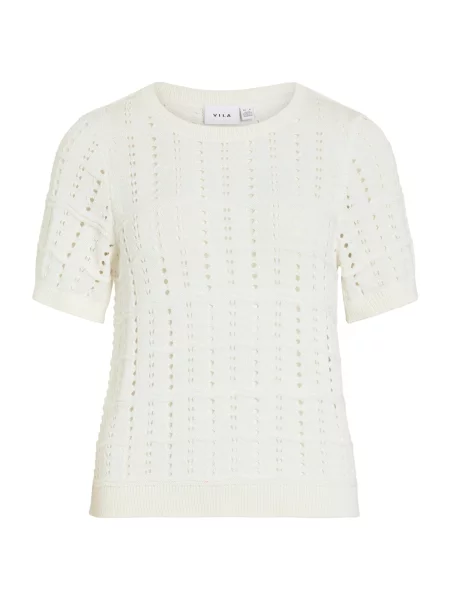 VILA Pulover VISidona' alb