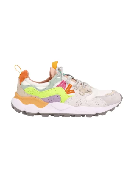 Sneakersy Flower Mountain skórzane w kwiatki