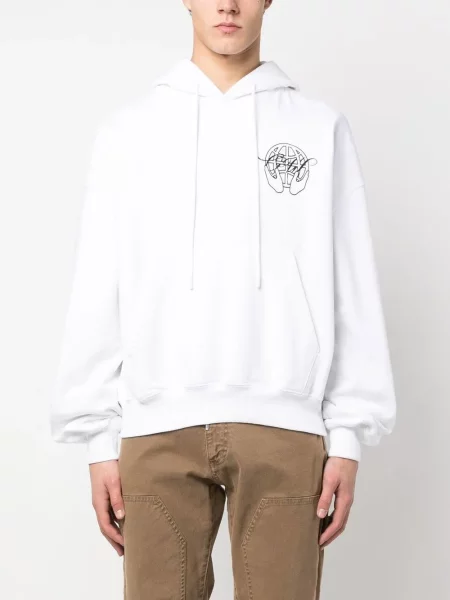 Hoodie Off-white λευκό