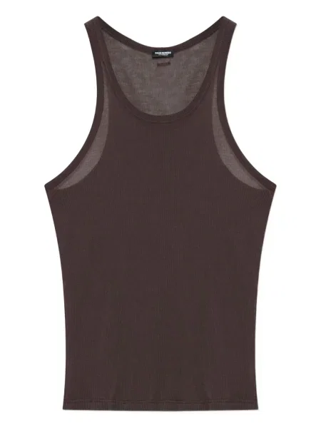 Čarape Dsquared2 smeđa