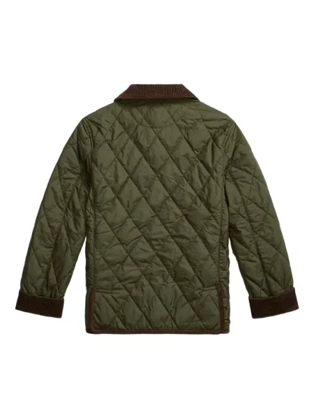 Dětska bunda Polo Ralph Lauren zelená