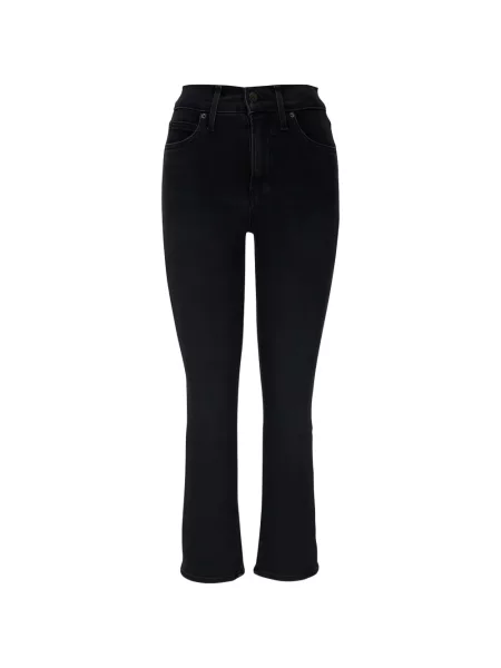 Blugi evazați Veronica Beard negru