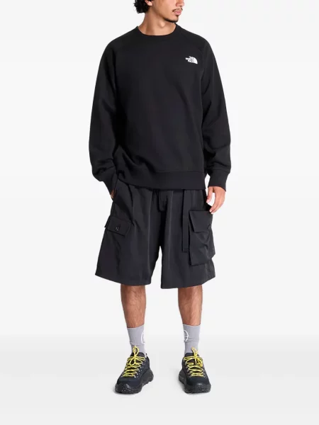 Hanorac The North Face cu autograf negru