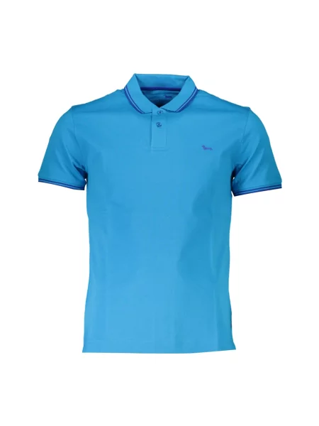 Koszulka polo Harmont & Blaine elegancka niebieska