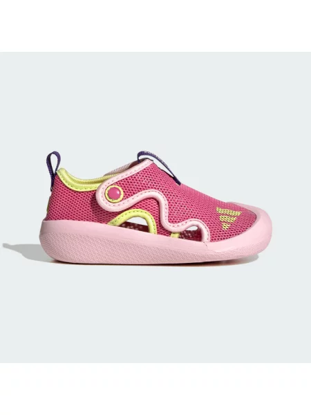 Dětské pantofle Adidas růžové