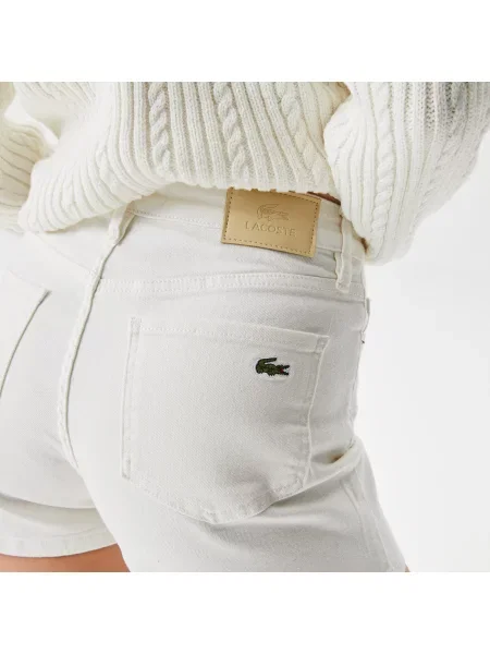 Шорты Lacoste белые