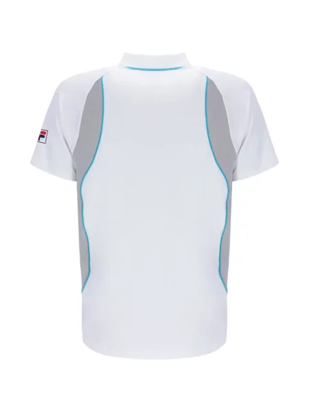 Tricou polo Fila alb
