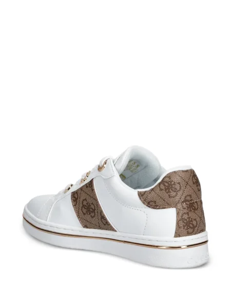 Sneakerși Guess cu dungi alb