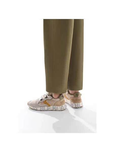 Sneakersy Voile Blanche beżowe