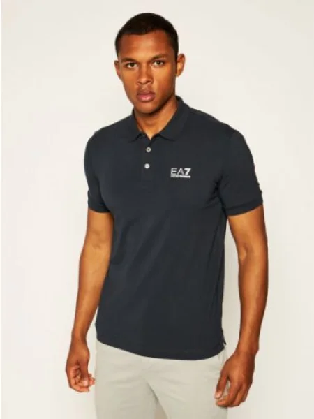 Emporio Armani Tricou polo Bleumarin Regular Fit