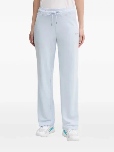 Pantaloni Dkny alergare cu cordon albastru