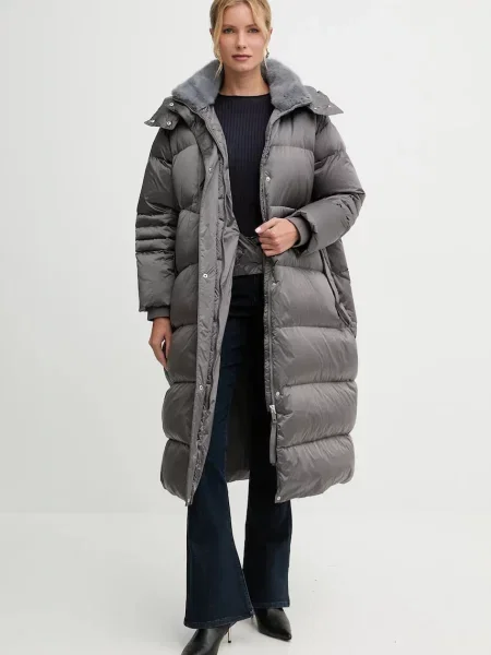 MAX&Co. kurtka puchowa zimowa szary