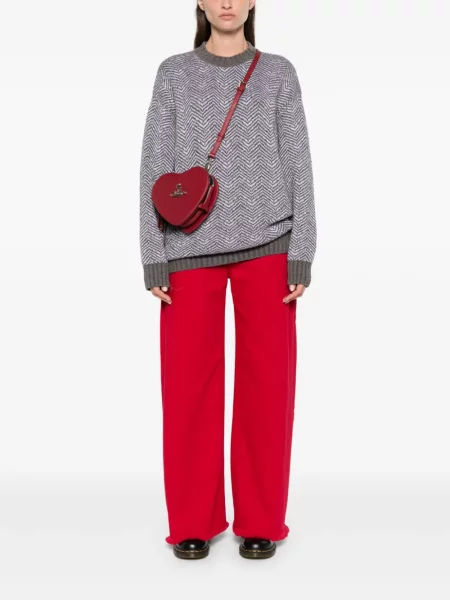 Megztinis Moschino pilka