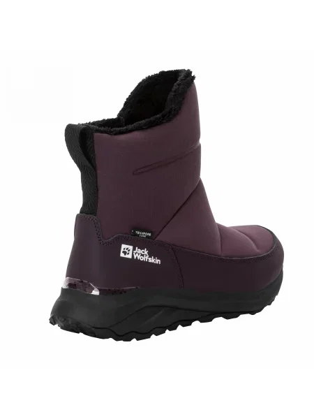 Дутики Jack Wolfskin бордовые