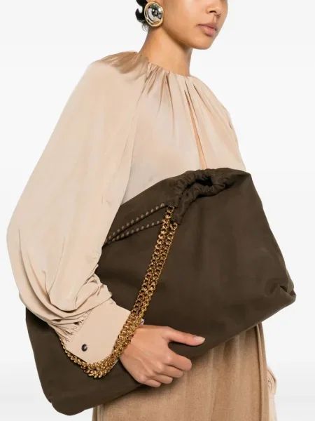 Geantă Stella Mccartney maro