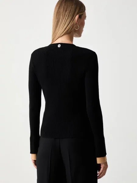 Twinset sweter czarny