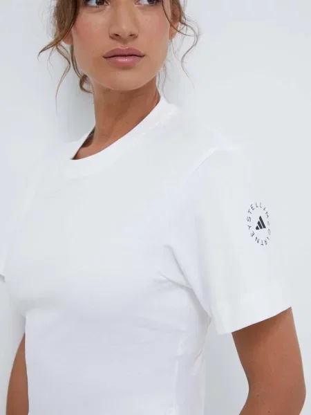 Adidas by Stella McCartney tricou femei bej