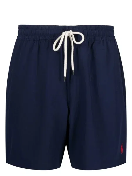 Slip de baie Polo Ralph Lauren cu broderie albastru