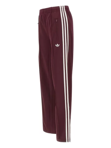 Pantaloni Adidas cu dungi alergare maro
